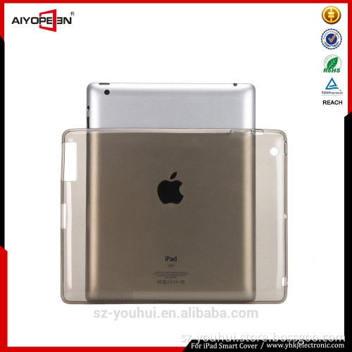 Factory price for iPad 2 3 4 colorful gel tpu case
